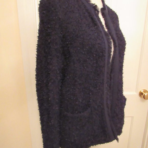 J McLaughlin Navy Knit Blazer/Jacket - Worn Once - Large - Picture 2 of 7